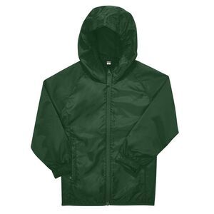 B&C Childrens/Kids #Reset Windbreaker / Bottle Green